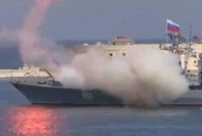 Rus donanmasının güç gösterisi yarıda kaldı