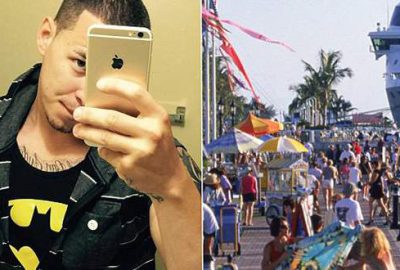 Plaja bomba yerleştirecekti