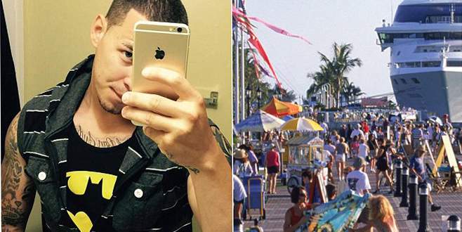 Plaja bomba yerleştirecekti