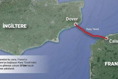 İngiltere ve Fransa arasında göçmen krizi