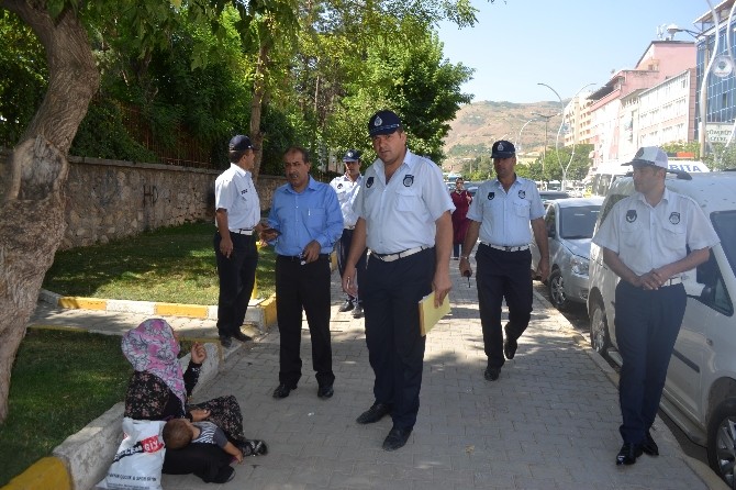 Muş’ta Dilenci Operasyonu