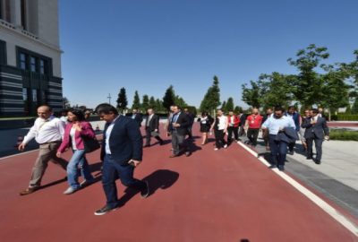 Cumhurbaşkanlığı Sarayı’nda makam turu