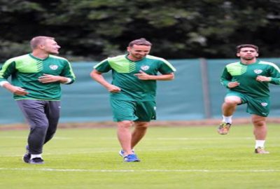 Timsah ilk antrenmanını gerçekleştirdi