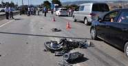 Motosikletli iki gencin feci ölümü