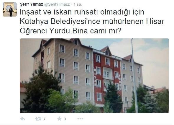 Kütahya Valisi Şerif Yılmaz: Bu Bina Cami Mi?