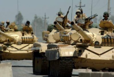 Suudi tankları sınırı geçti