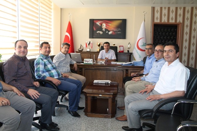 Aydın, Hastaneyi Ziyaret Etti