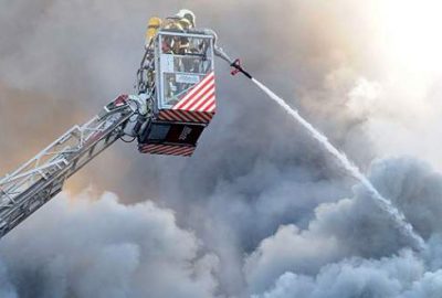 Marangozhanede yangın: 11 yaralı