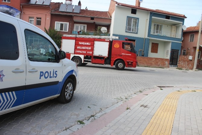 Evde Çıkan Yangın Kısa Sürede Söndürüldü