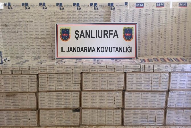 Mardin yolunda jandarma ekipleri tarafından arama yapılan bir TIR’da 35