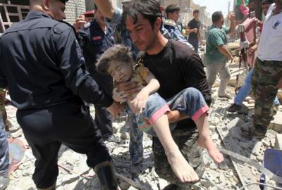 Pazar yerinde bombalı katliam