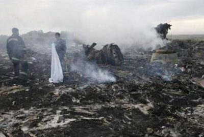 Malezya uçağında füze izleri bulundu