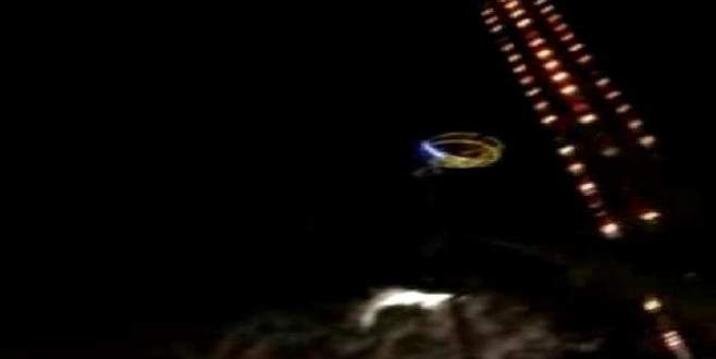 Lunaparkta korkunç kaza!