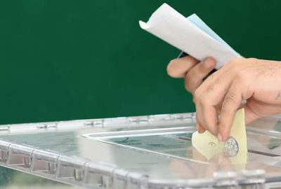 Oy vermeye ‘günah’ diyerek…