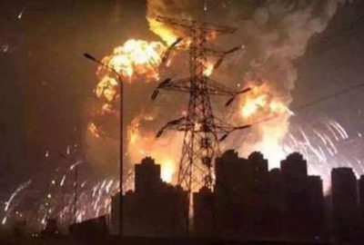 Benzin istasyonunda patlama! En az 300 yaralı