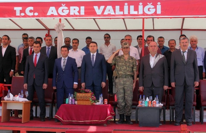 Ağrı’da Sosyal Bilimler Lisesi Ve Pansiyonunun Temeli Atıldı