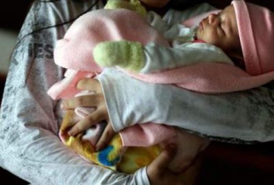 11 yaşındaki kız çocuğu anne oldu