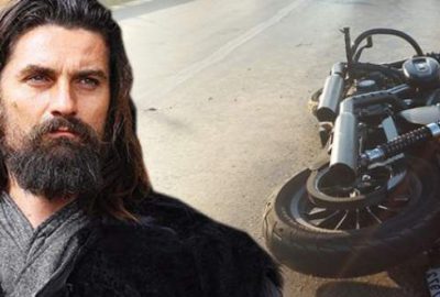 Dizi oyuncusu kaza geçirdi