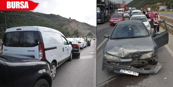 10 aracın karıştığı 3 ayrı kaza: 6 yaralı