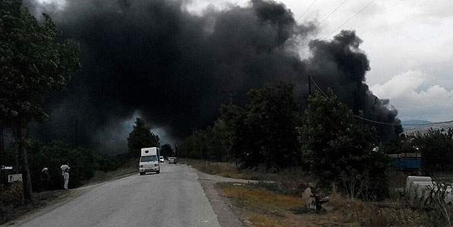 Bursa’da korkutan yangın! Zarar çok büyük!