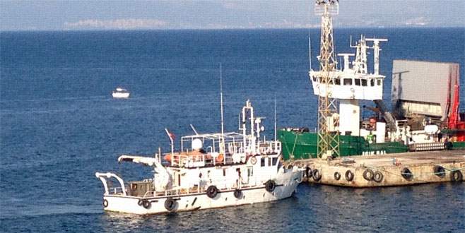 MTA gemisi Mudanya’da