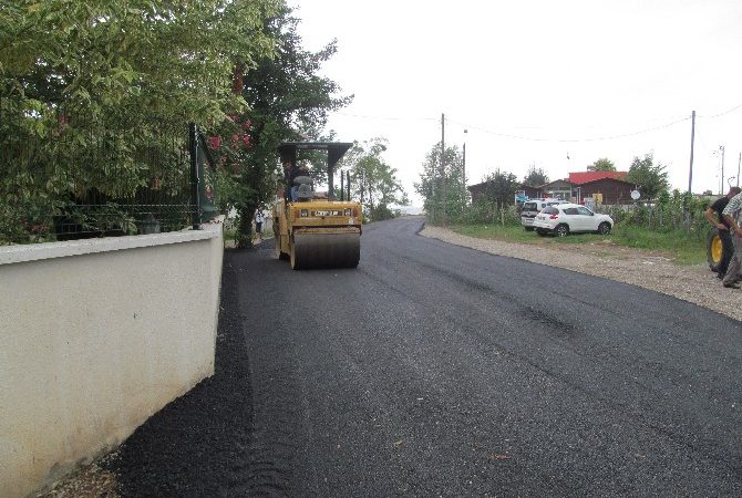Altınordu Belediyesi, sıcak asfalt çalışmasına tüm hızıyla devam ediyor. Altınordu