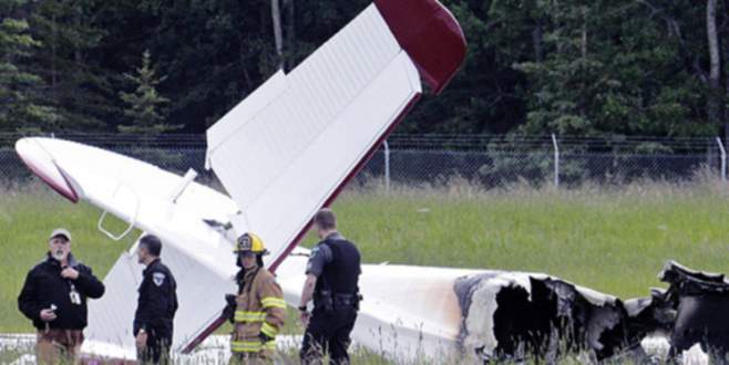 Kanada’da uçak düştü: 6 ölü