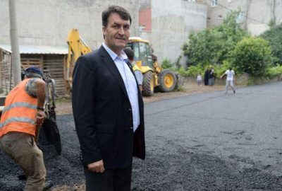 Osmangazi’de asfalt çalışmaları sürüyor