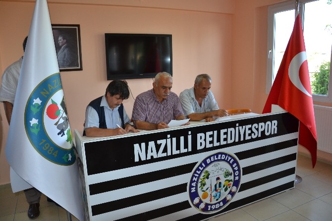 Nazilli Belediyespor’de Başkan Özkat Güven Tazeledi