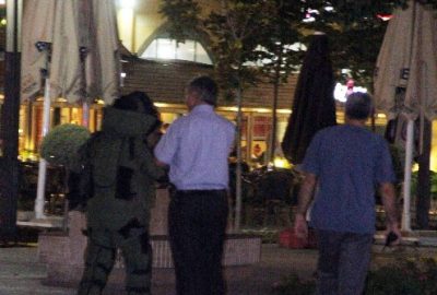 Şehit Aileleri Derneği Kafesi Yakınlarında Şüpheli Paket Paniği