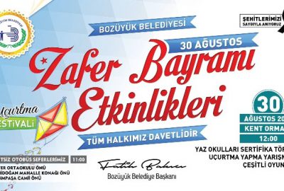 Bozüyük Belediyesi’nden Zafer Bayramı Etkinlikleri
