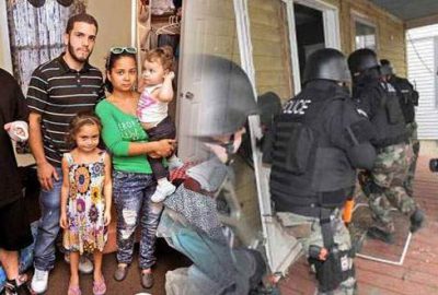 Polis yanlış evi bastı