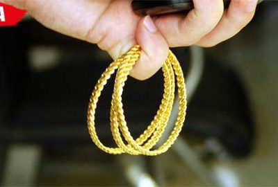 Sahte polise altınlarını teslim etti…