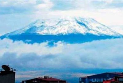 Ağustos ayında kar yağdı!