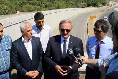 Vali’den yol incelemesi