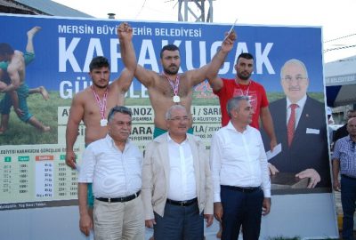 Silifke Karakucak Güreşlerinde Başpehlivan Süleyman Aykırı