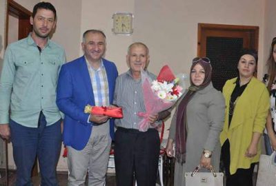 Çağlayan’dan şehit ailelerine ziyaret