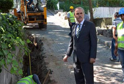 Şifalı kaplıca suyu yeni tesislere dağıtılıyor