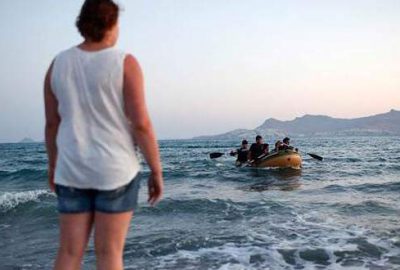 Ege denizinde bir mülteci vuruldu