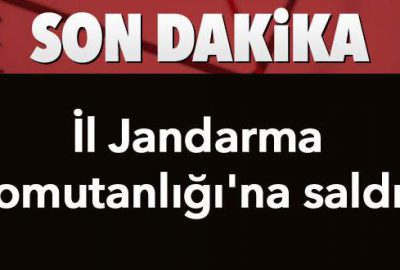 PKK, İl Jandarma Komutanlığı’na roketatarla saldırdı!