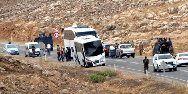 Polis servisine bombalı saldırı! 5 polis yaralı