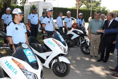 Zabıtaya motorize destek