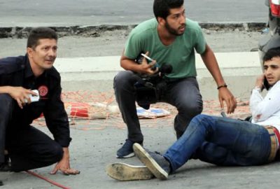 Bombalı saldırı sonrası çatışma