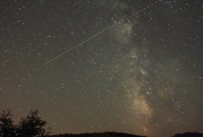 Bursa’da meteor yağmuru böyle gözlemlendi