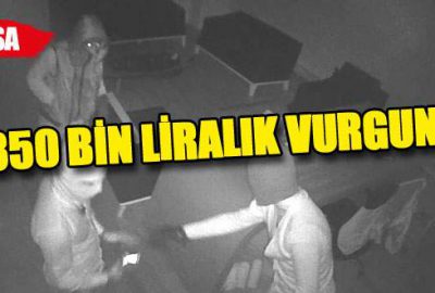 Mobilya fabrikasında soygun