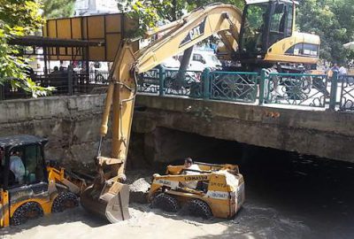 BUSKİ dereleri ıslah ediyor