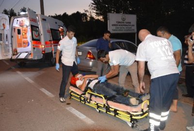 Niksar’da Feci Kaza: 1 Yaralı