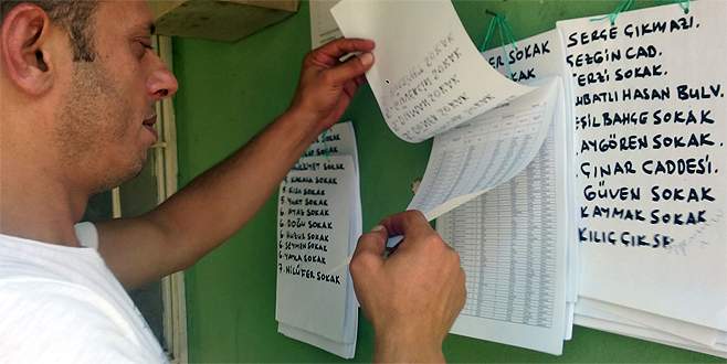 Seçmen listeleri askıya çıktı, Bursa ilgisiz