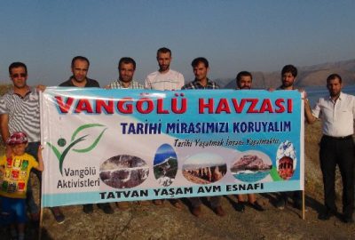 Van Gölü Aktivistlerinden “Antik Kent” Çıkışı