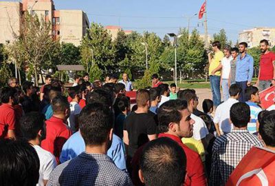 Mardin’de PKK’ya tepki yürüyüşü